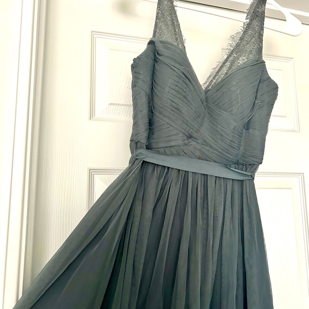 BHLDN Dress. Gray. Size 2.